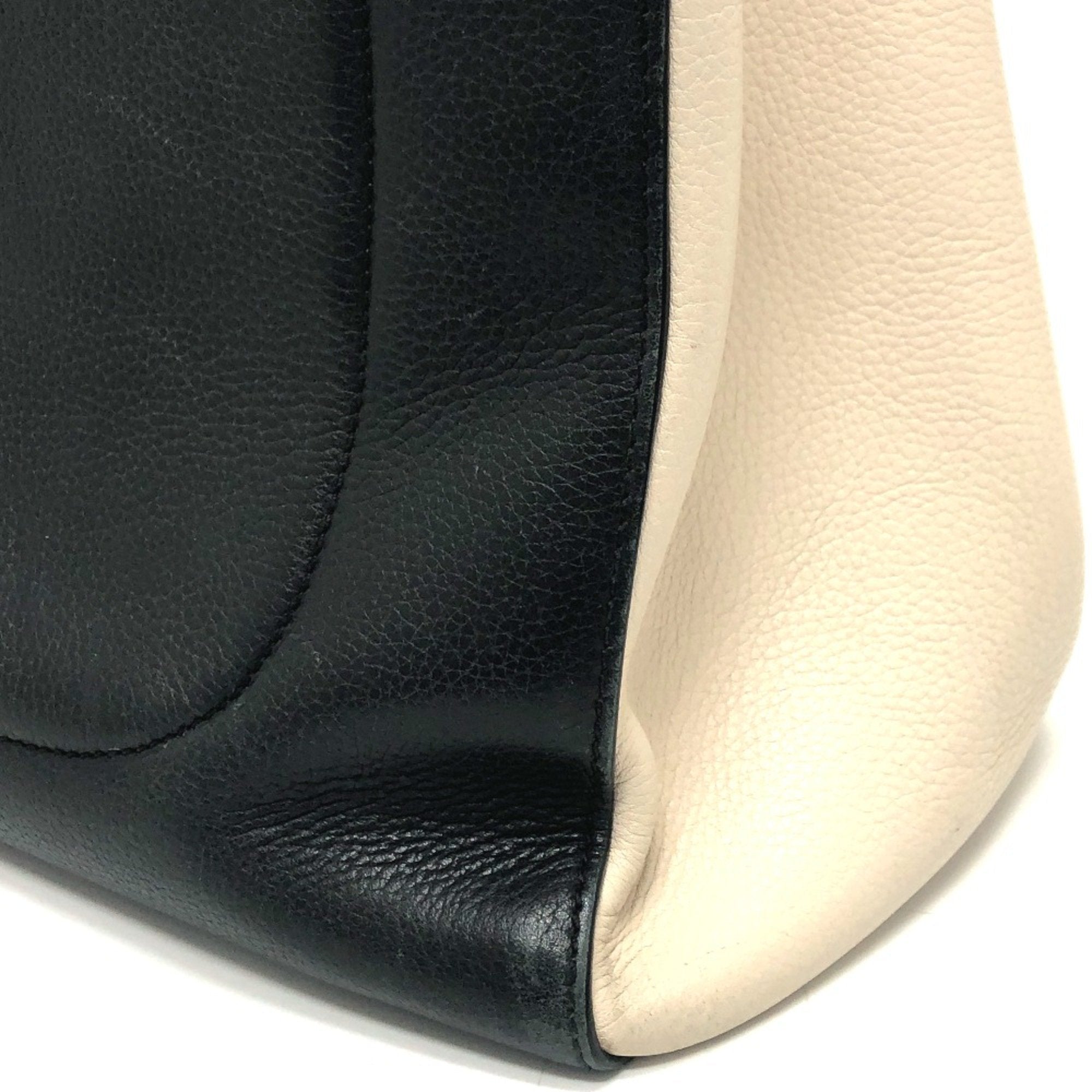 Chanel hopping Tote Bag Black  Beige