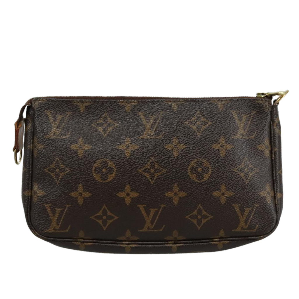 Classic Pochette Accessoire Canvas Shoulder Bag