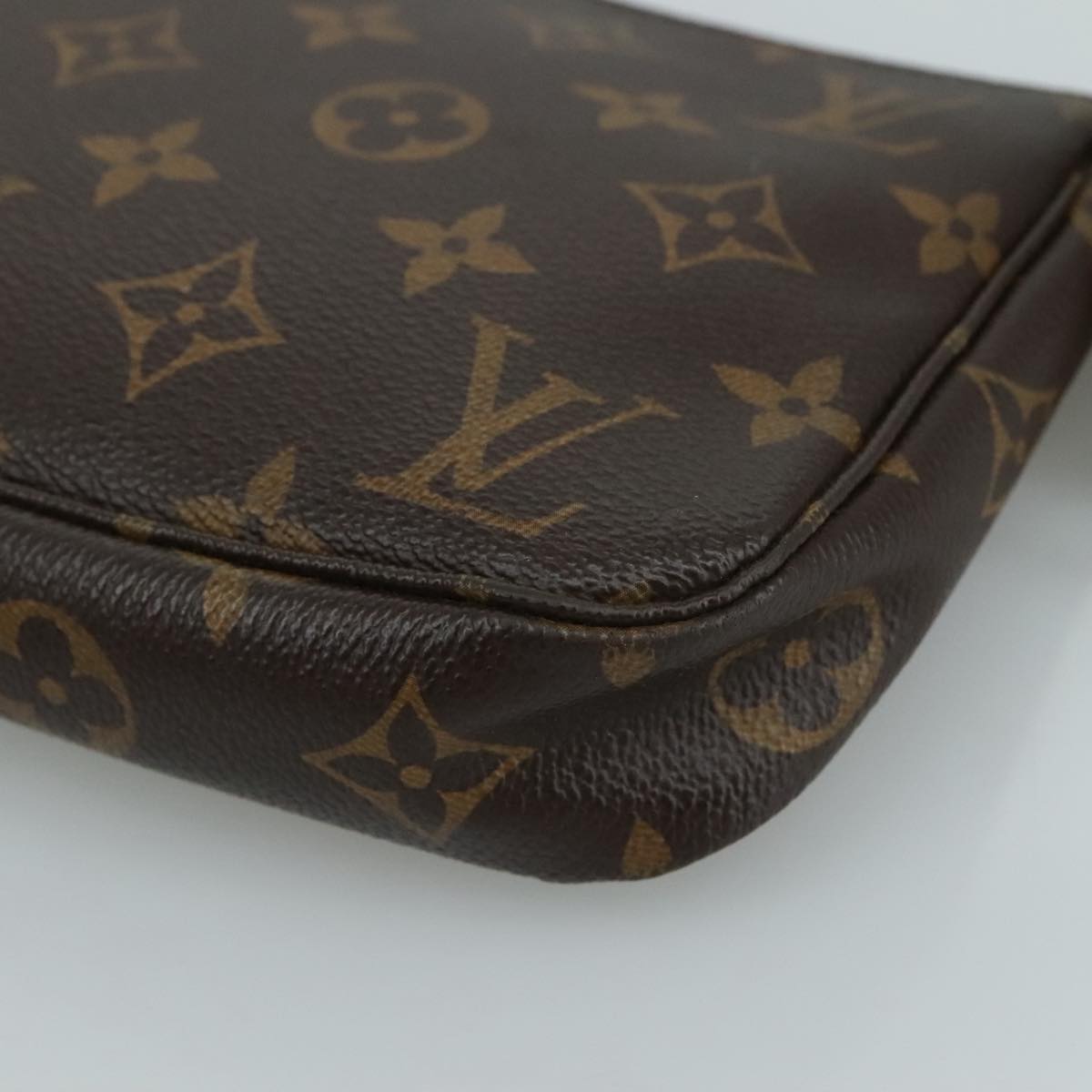 Classic Pochette Accessoire Canvas Shoulder Bag