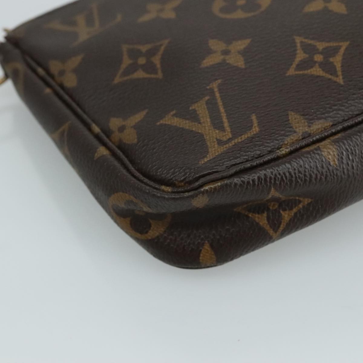 Classic Pochette Accessoire Canvas Shoulder Bag