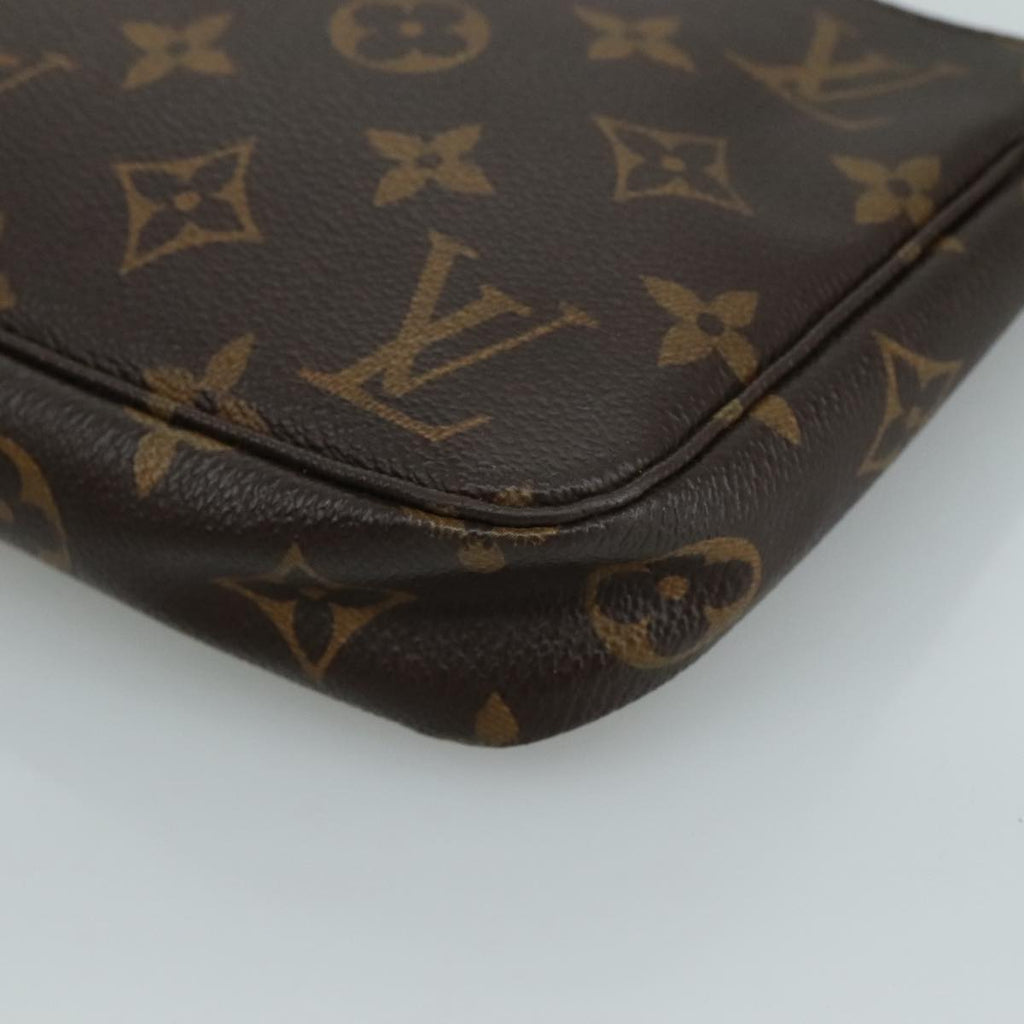 Classic Pochette Accessoire Canvas Shoulder Bag