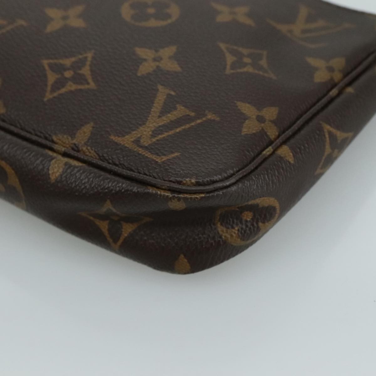 Classic Pochette Accessoire Canvas Shoulder Bag