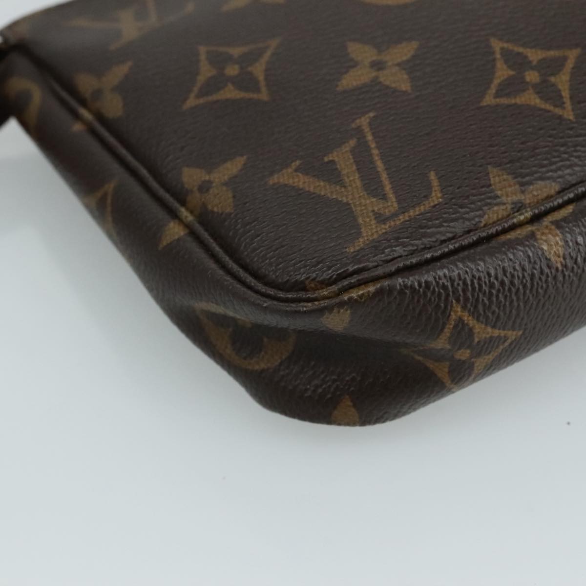 Classic Pochette Accessoire Canvas Shoulder Bag