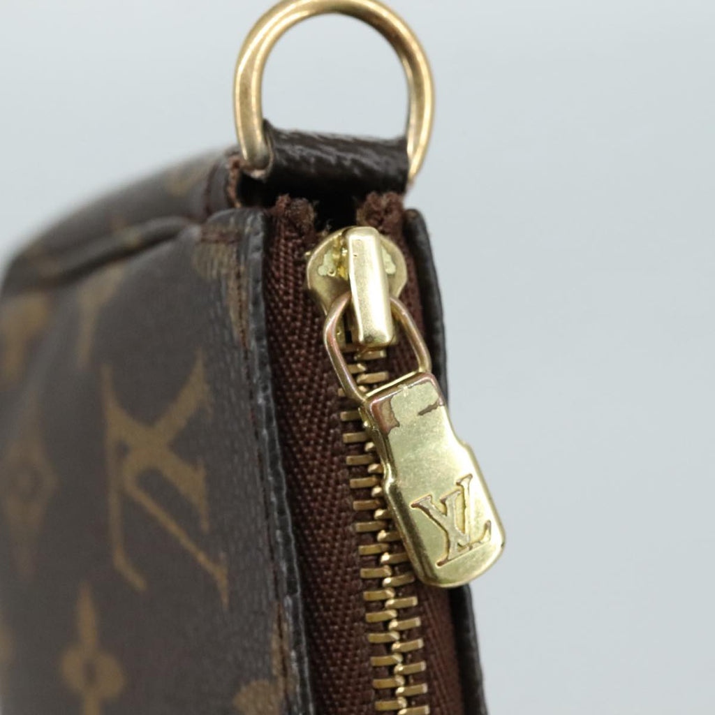 Classic Pochette Accessoire Canvas Shoulder Bag