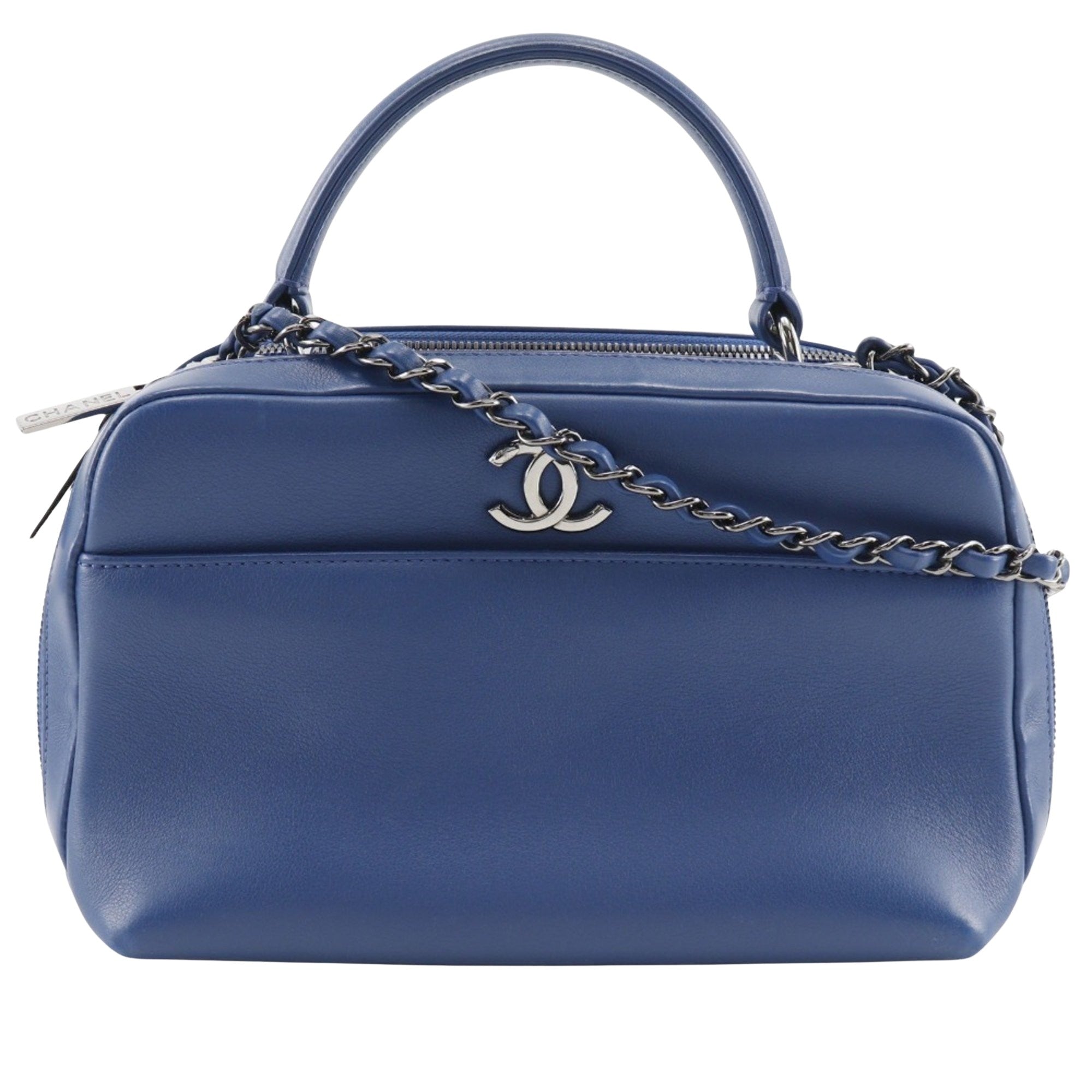 Chanel Chanel 19 Medium Flap Bag Blue Lambskin