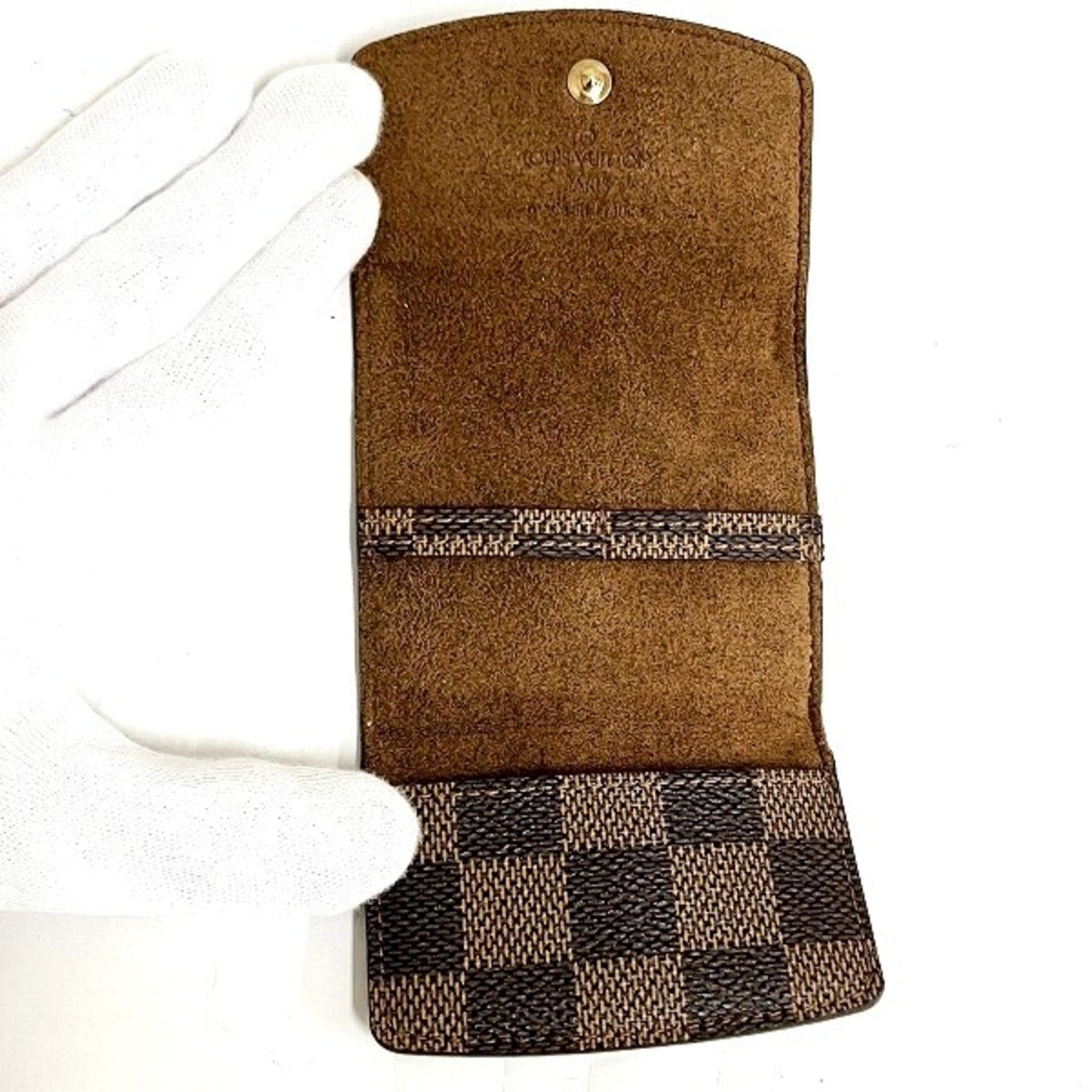 Damier Azur Canvas Key Holder