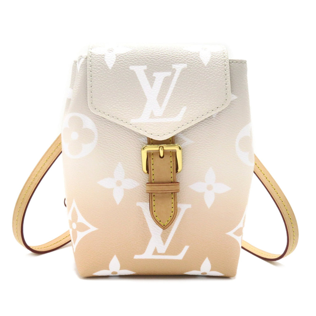 Louis Vuitton Louis Vuitton  the Pool Tenny Backpack Rucksack Backpack Bag PVC Coated Canvas Monogram Giant  Grey/Orange/GrPrim M45764