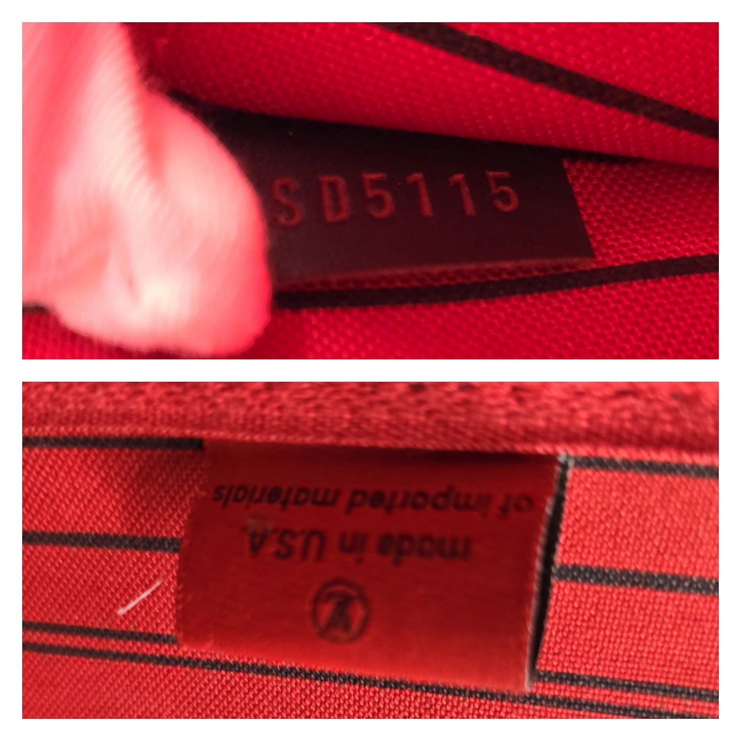 Louis Vuitton Damier Ebene Neverfull GM w/ Pouch