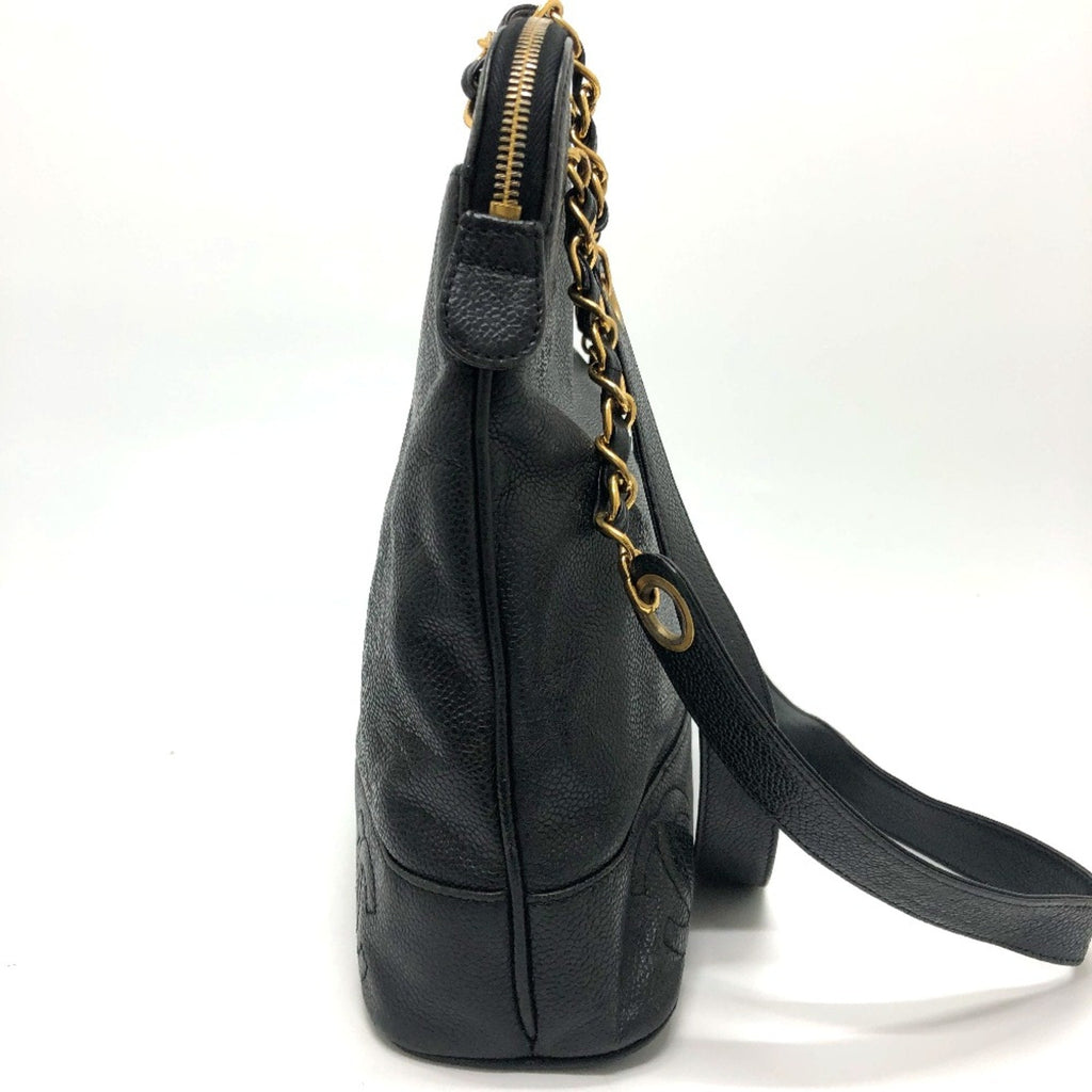 Chanel Triple Coco Leather Tote Bag
