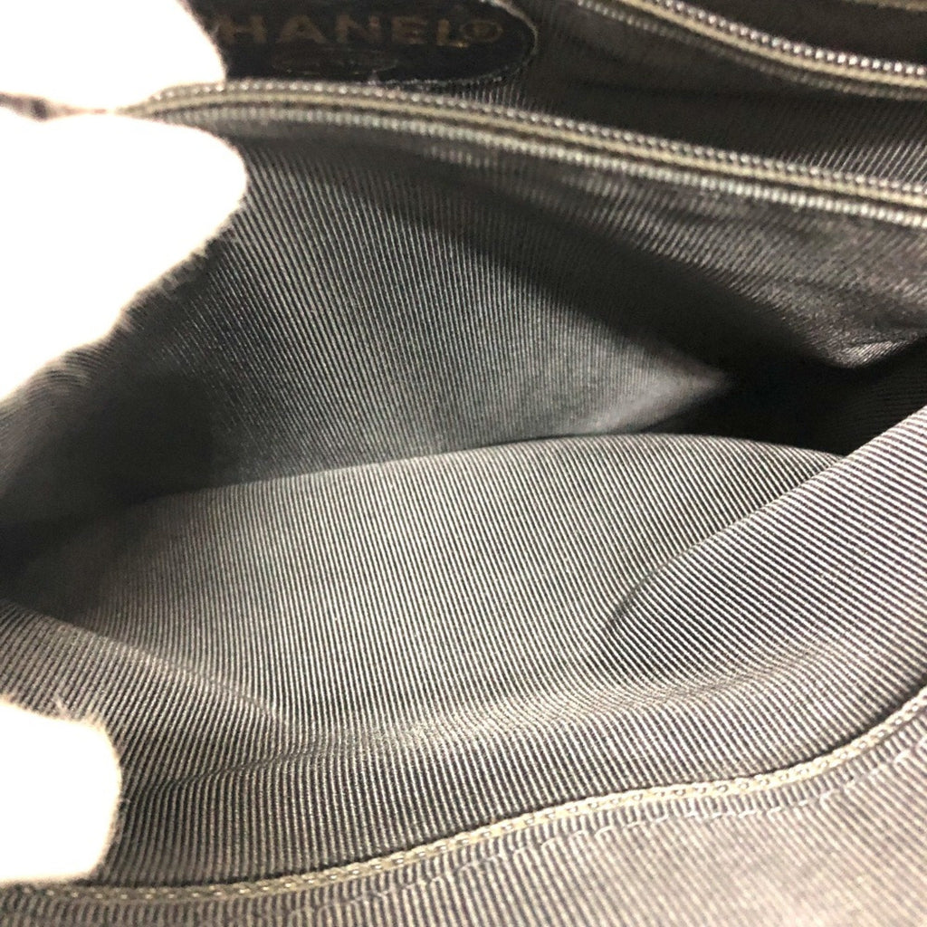 Chanel Triple Coco Leather Tote Bag