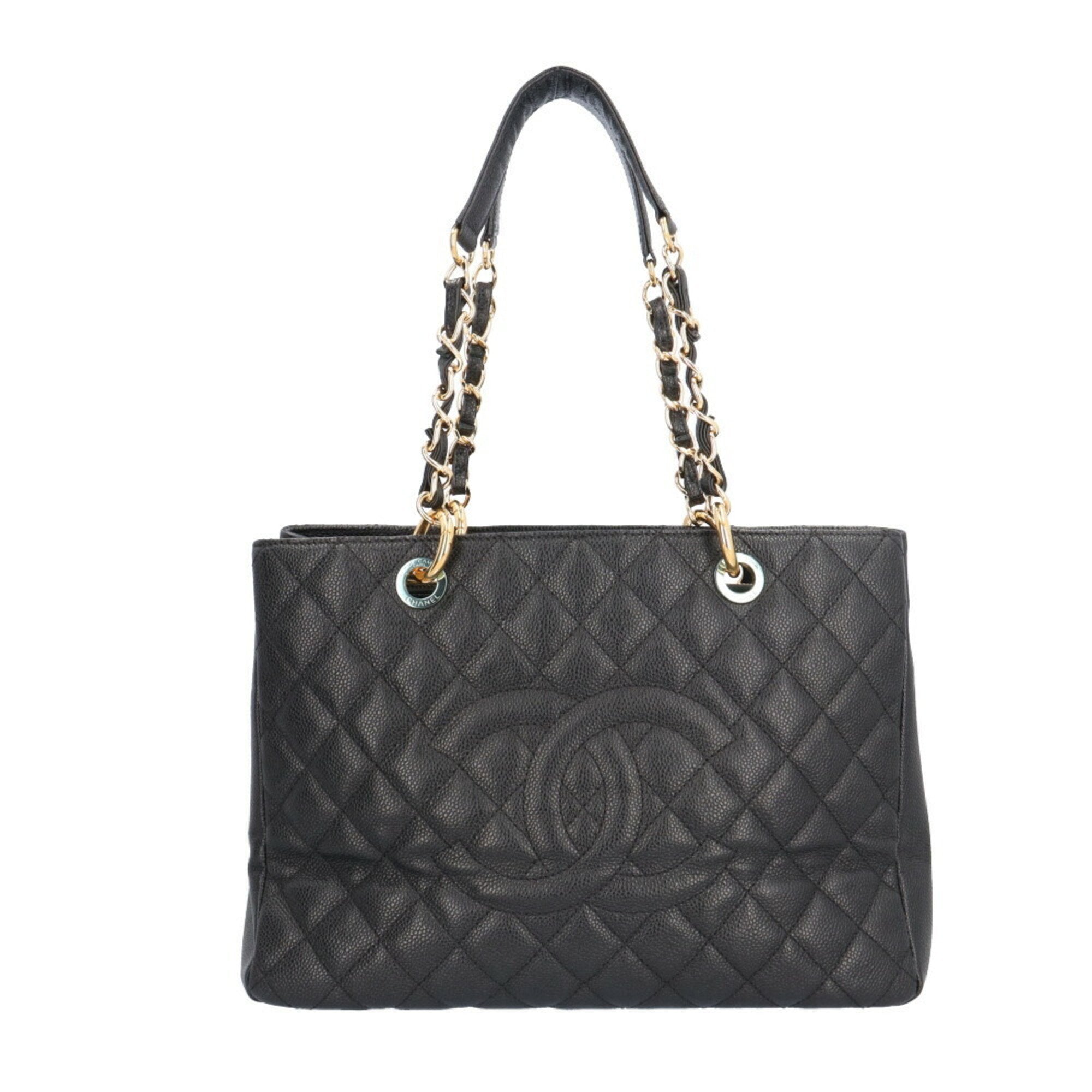 Chanel Classic Quilted Tote Bag Black