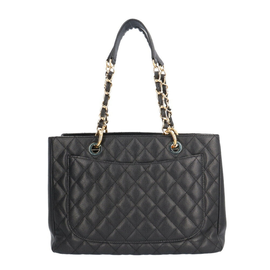Chanel Classic Quilted Tote Bag Black
