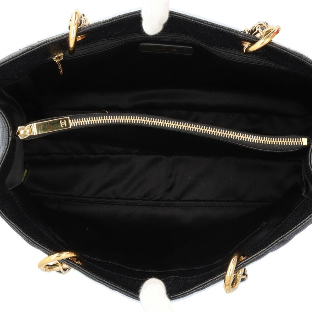 Chanel Classic Quilted Tote Bag Black
