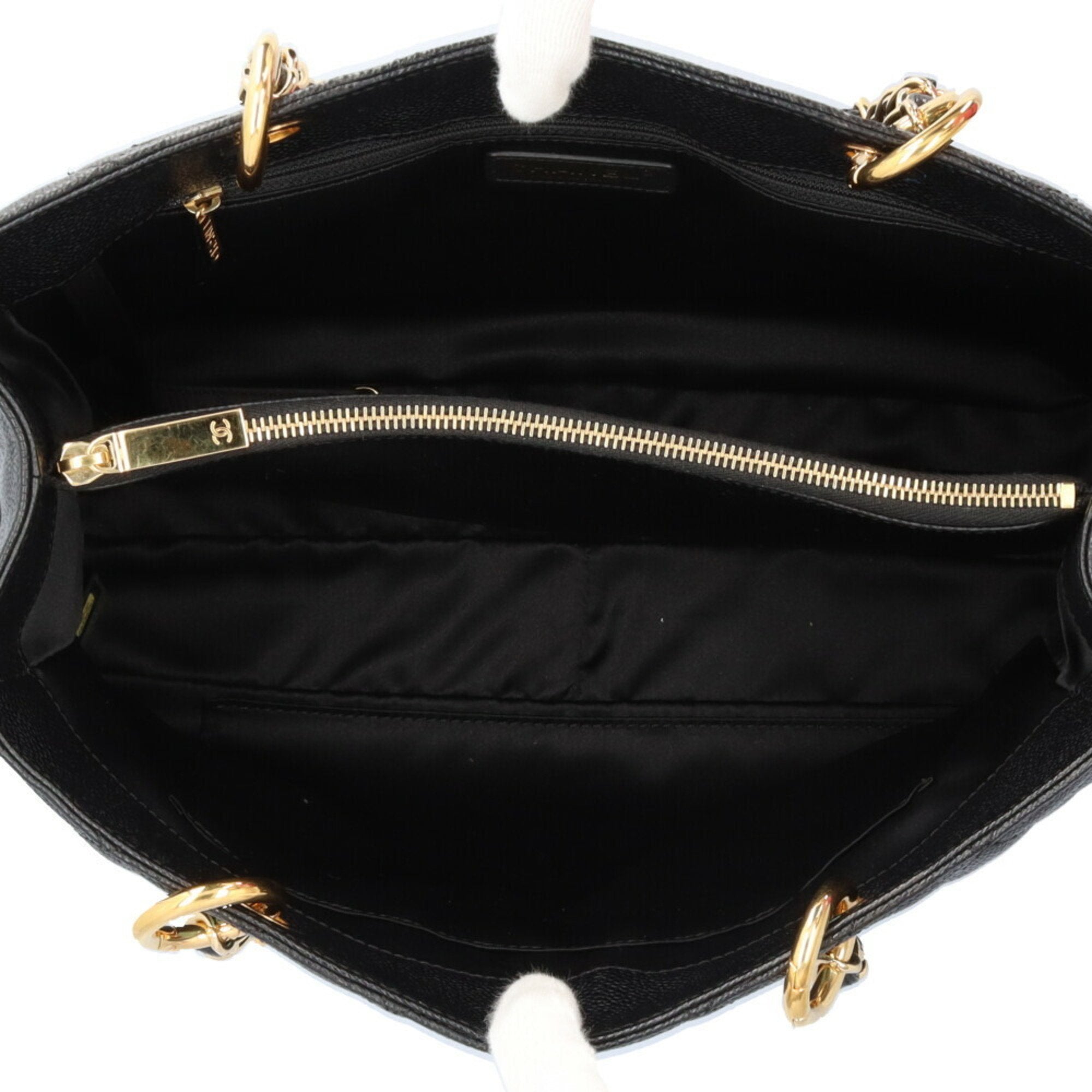 Chanel Classic Quilted Tote Bag Black