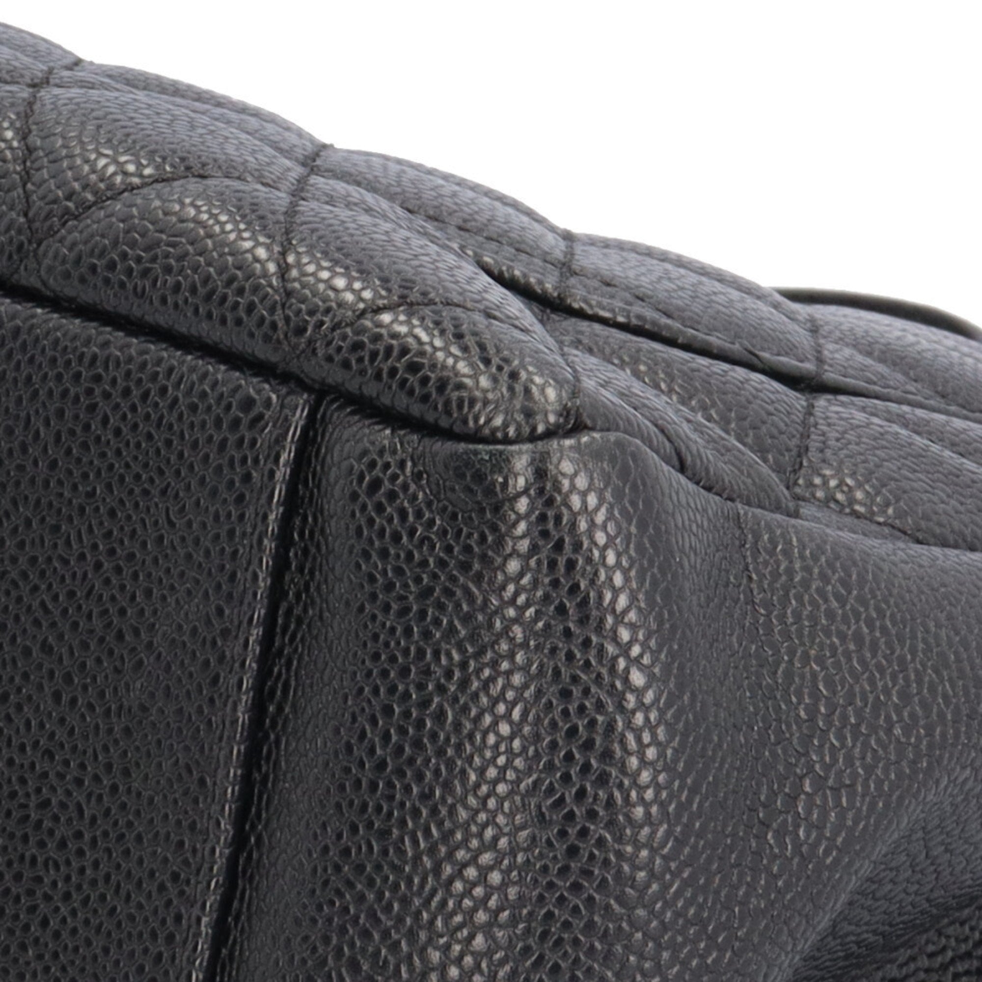 Chanel Classic Quilted Tote Bag Black