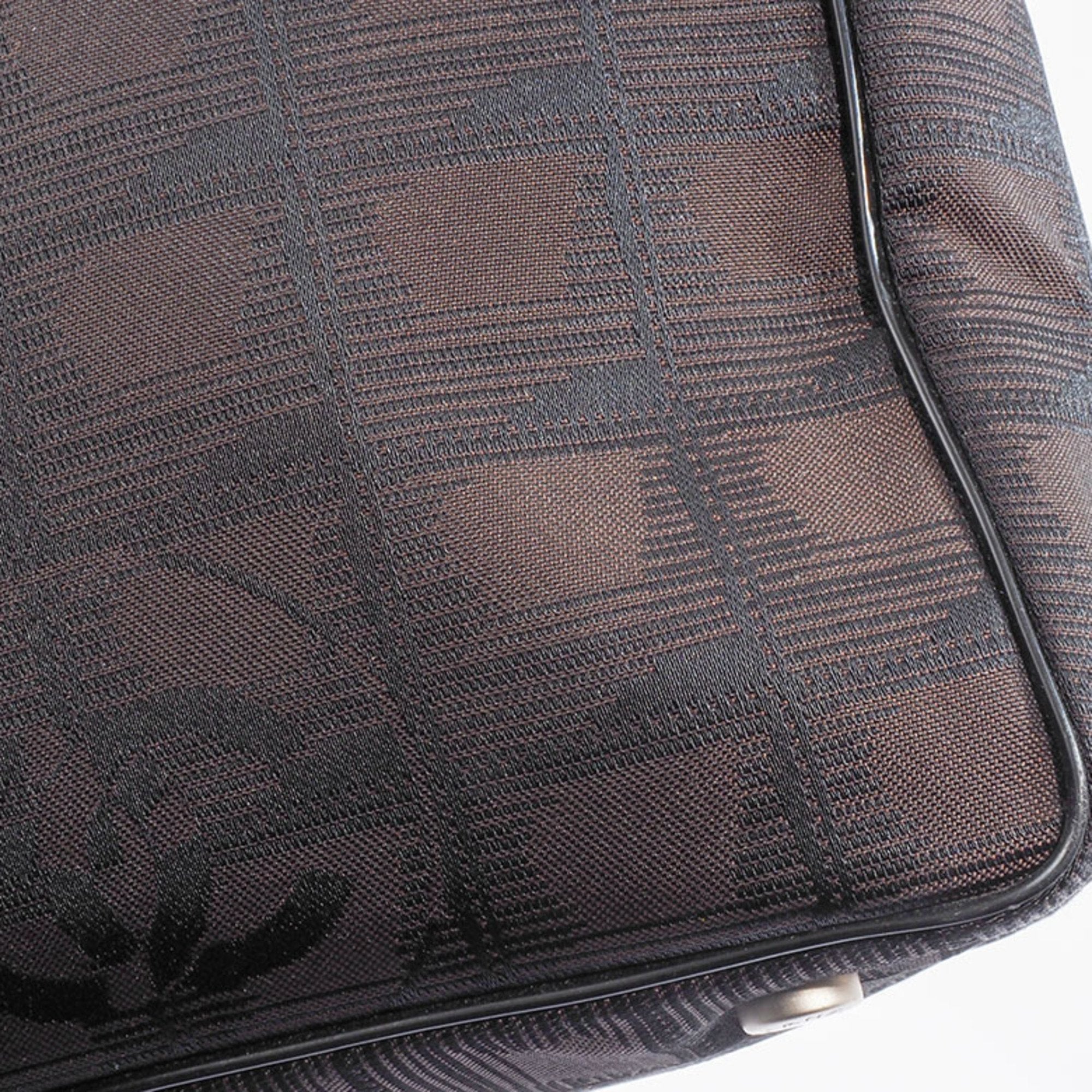Chanel Geometric Pattern Tote Canvas Tote Bag