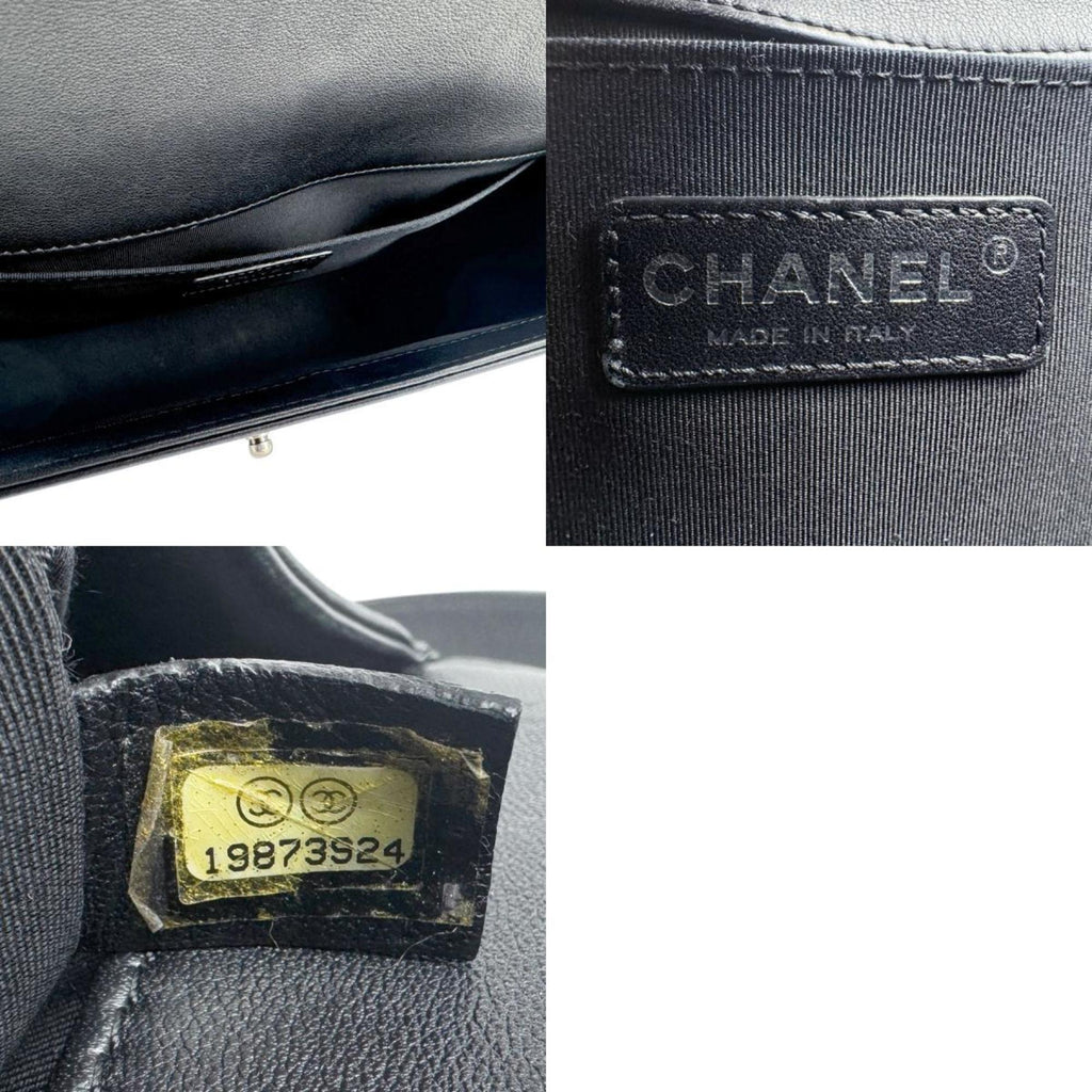Chanel Boy Bag Embossed Calfskin