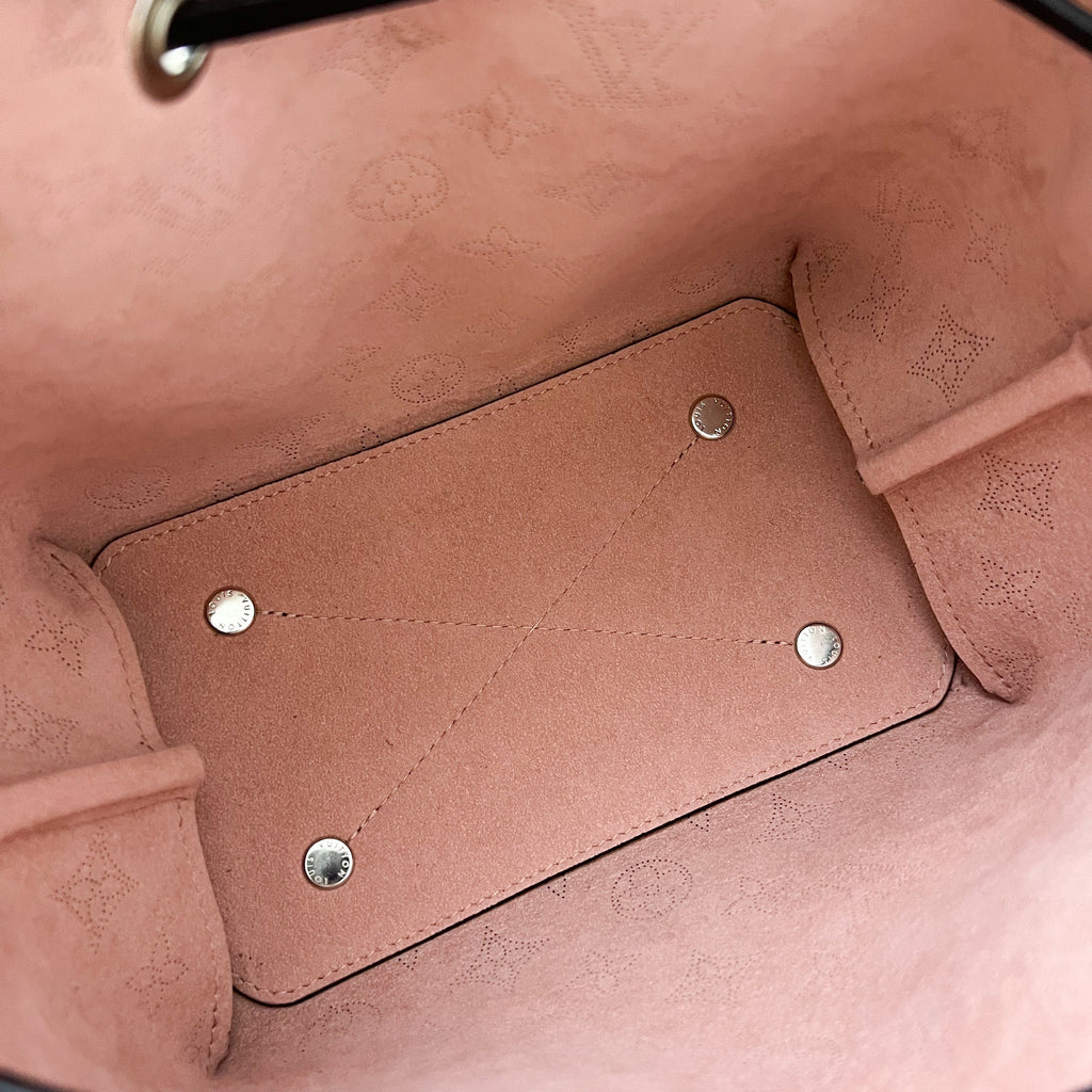 LV Bella in Black Mahina Perforated Calfskin and SHW