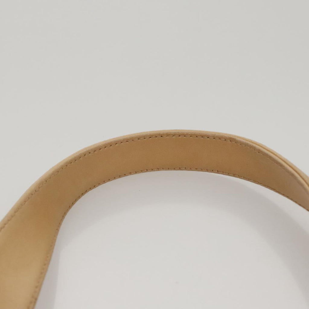 Chanel Suede Chocolate Bar Shoulder Bag with Chain Strap