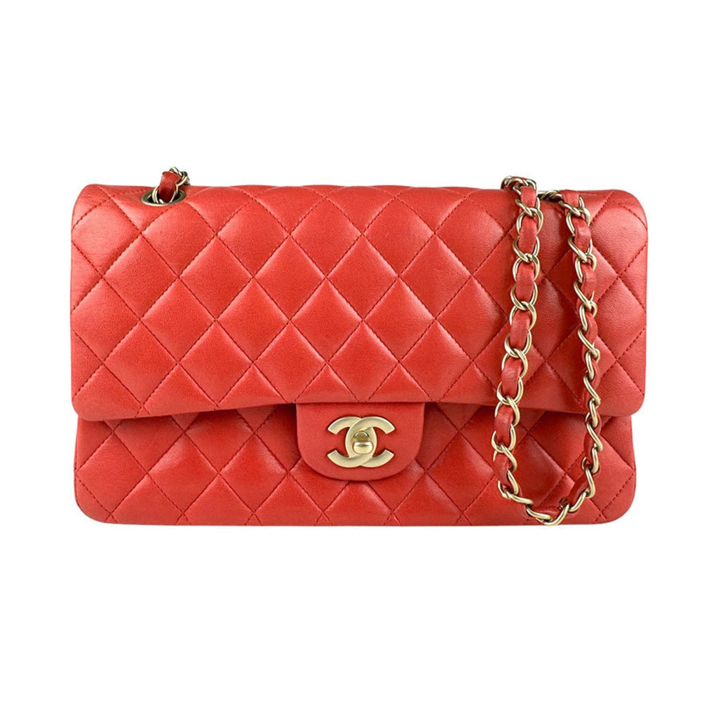 Chanel Timeless Leather Handbag with Minor Wear