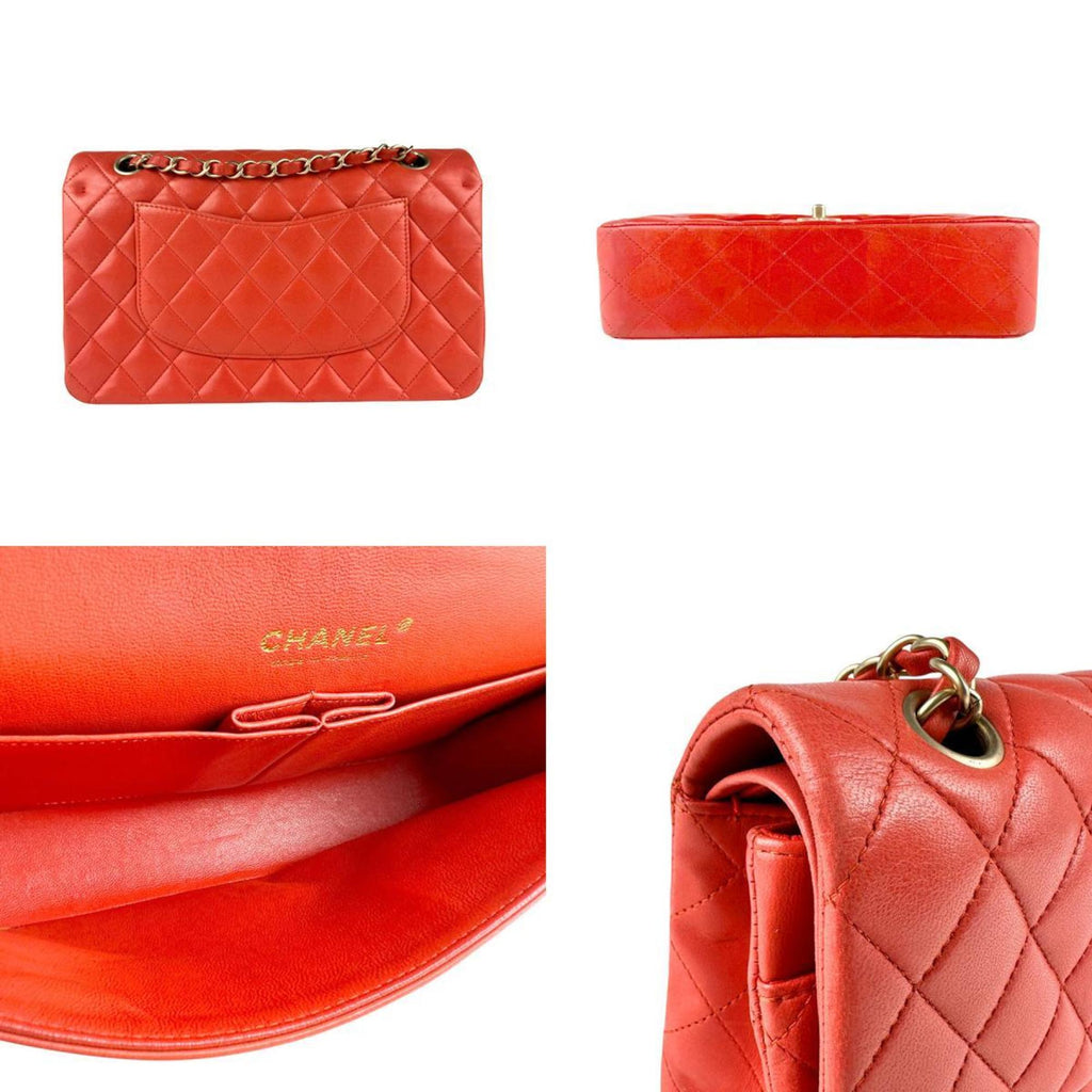 Chanel Timeless Leather Handbag with Minor Wear