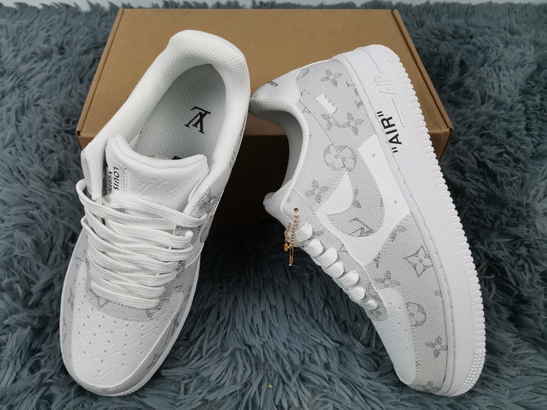 Ã‚Â GLAMI ForGLAMI 1 Low x Louis Vuitton Virgil Abloh ‘White Grey’ For MenÃ‚Â 