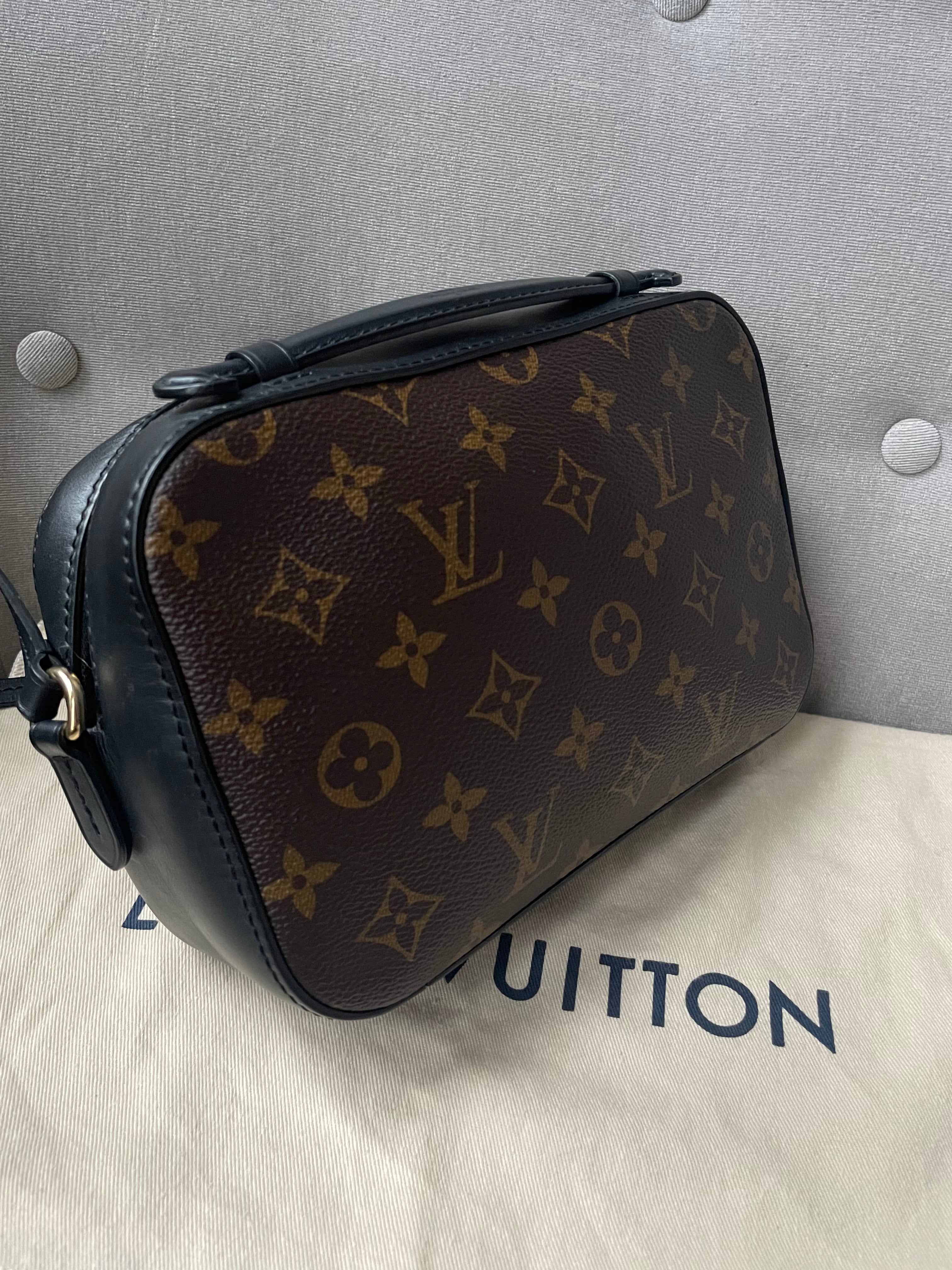Louis Vuitton Saintonge Black and Monogram
