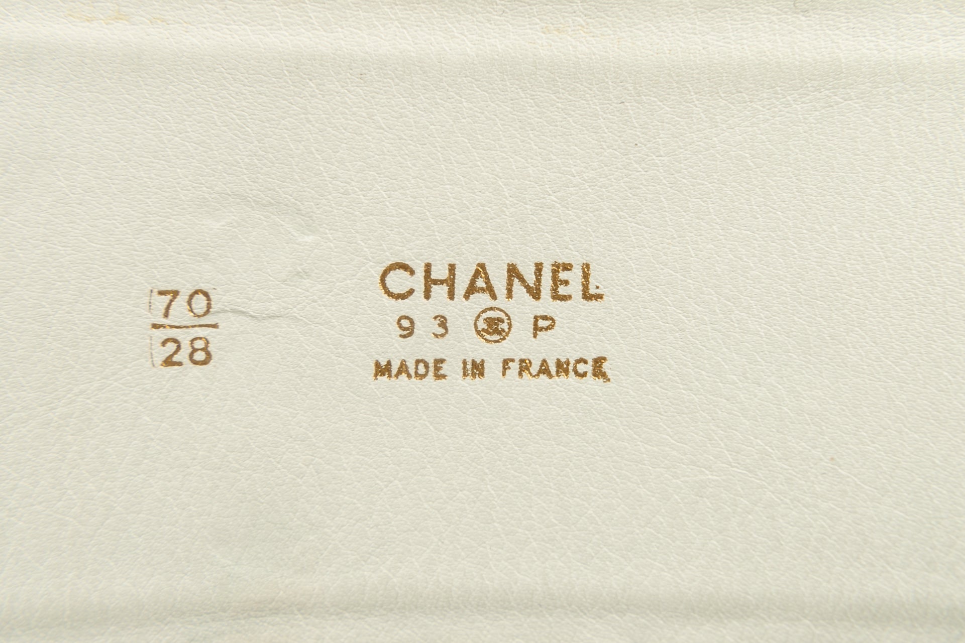 Ceinture Chanel Printemps 1993