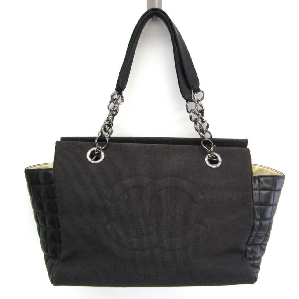 Chanel Quilted Leather Tote Model Tote Bag