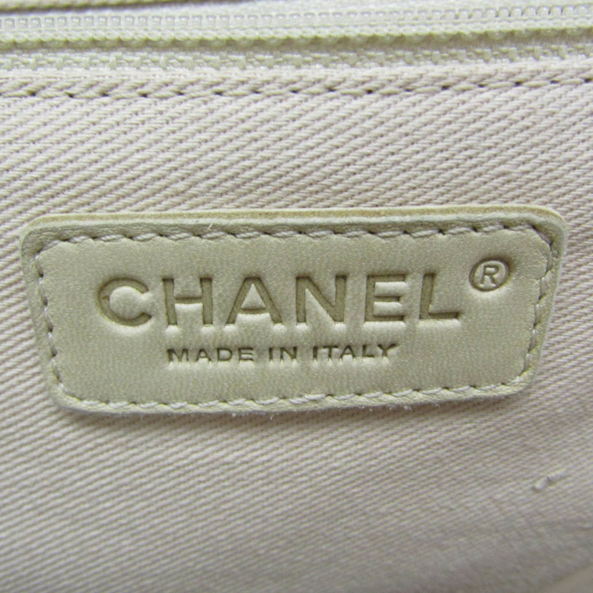 Chanel Quilted Leather Tote Model Tote Bag