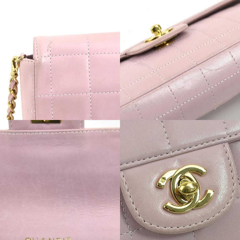 Chanel Classic Flap Quilted Lambskin Chain Bag