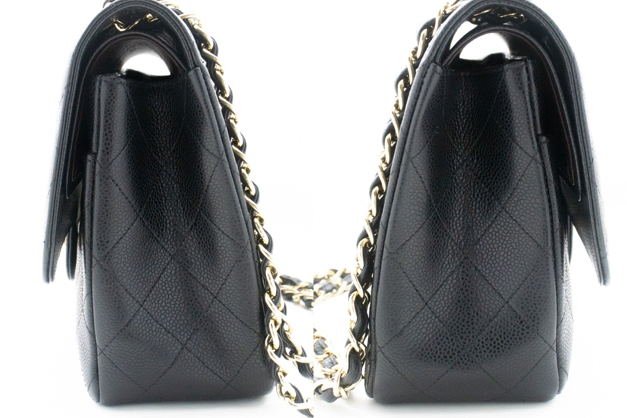 Chanel Classic Double Flap Bag Caviar Leather