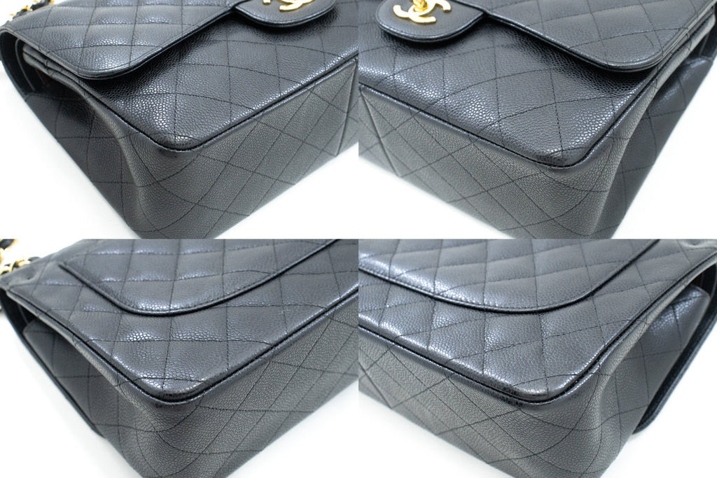 Chanel Classic Double Flap Bag Caviar Leather
