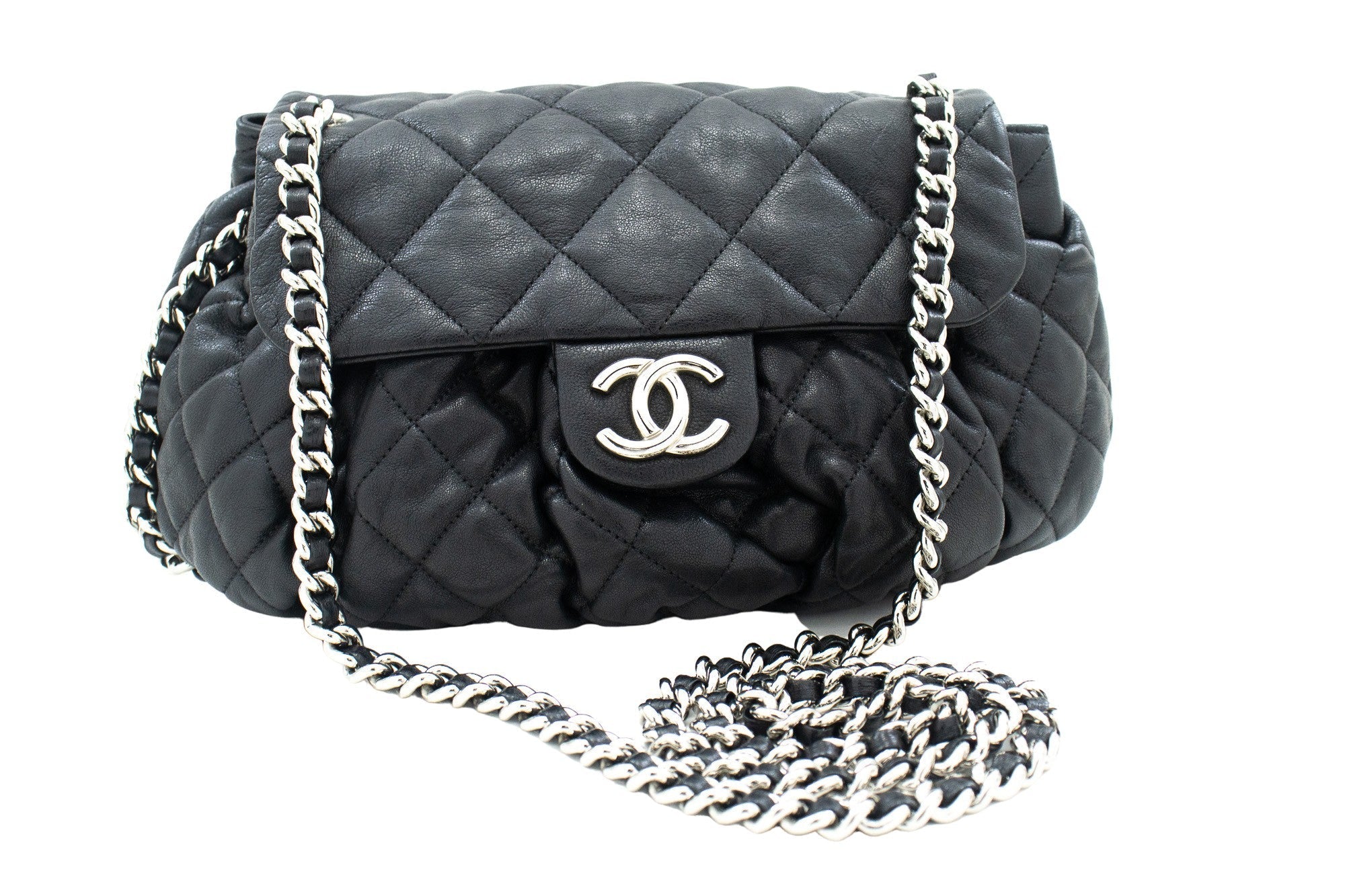 Chanel Quilted Lambskin Chain Bag