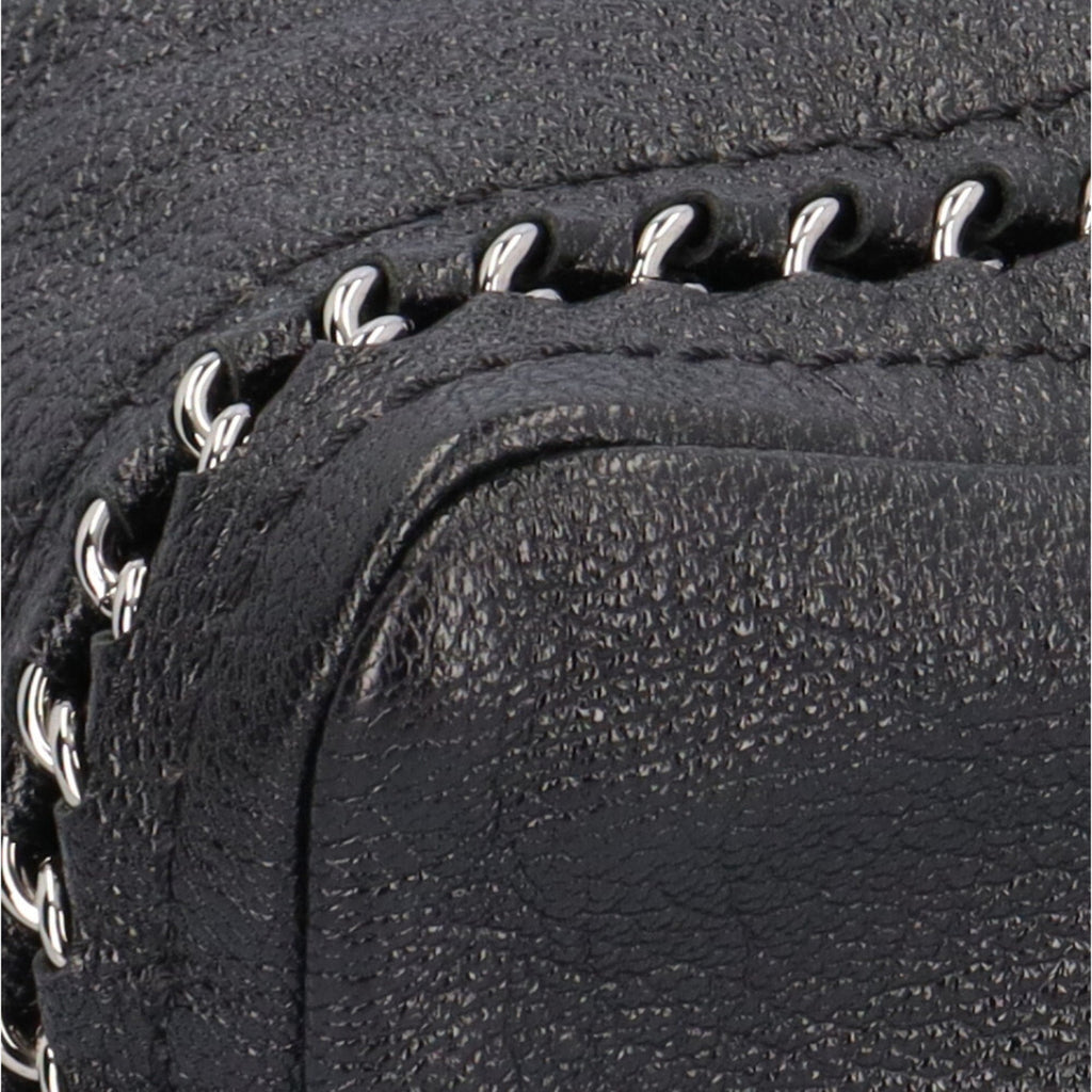 Chanel Chain Bag Black Leather HalfMoon