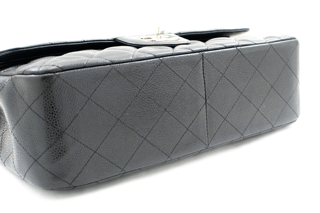 Chanel Classic Double Flap Caviar Leather Bag