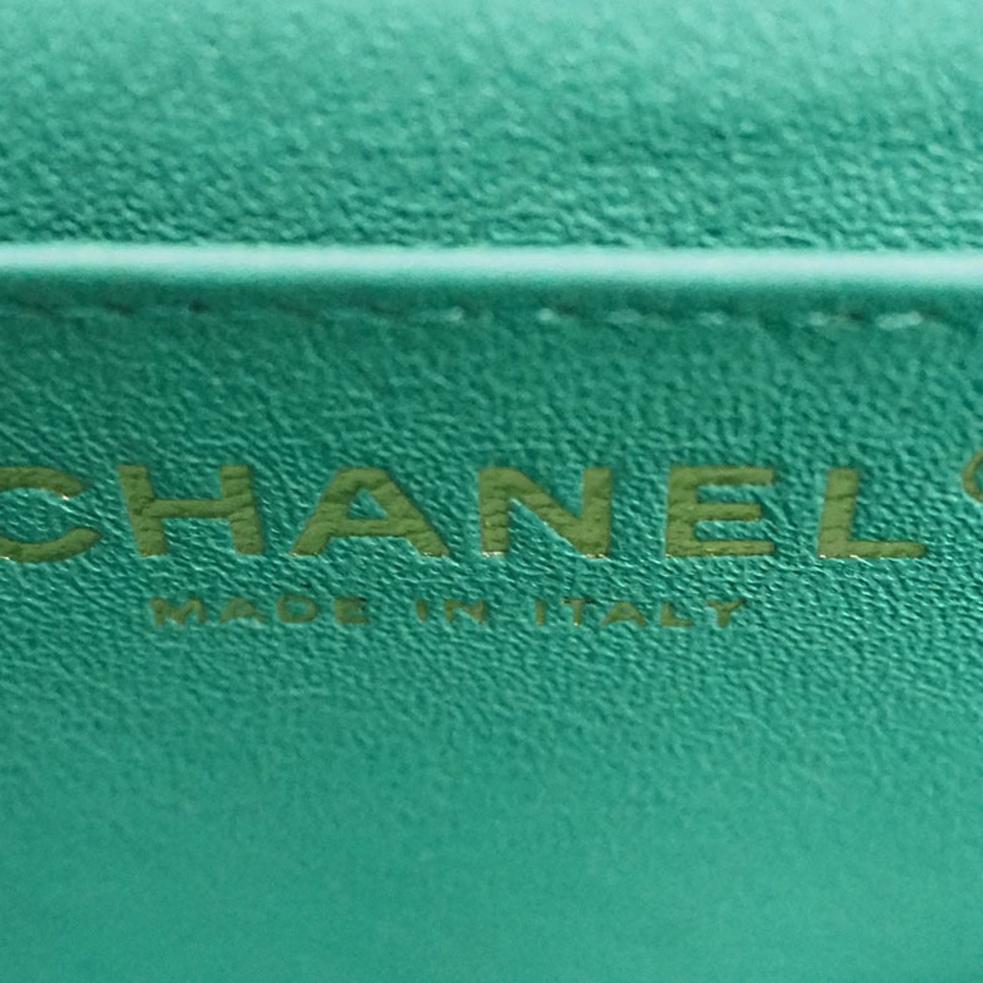 Chanel Classic Mini Flap Bag A3827 Teal