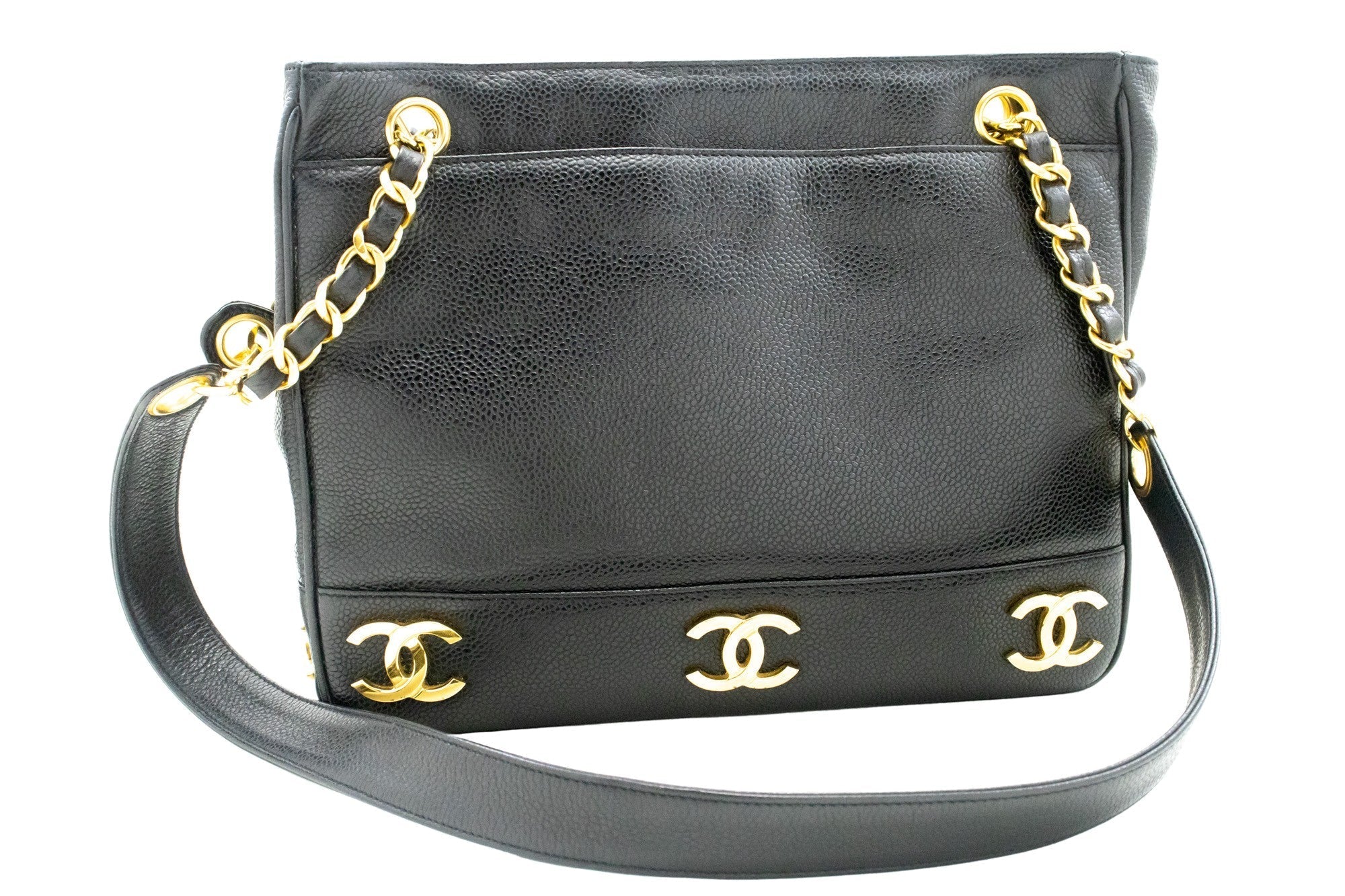 Chanel Chanel Caviar Leather Chain Bag