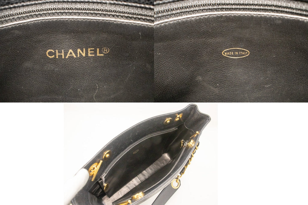 Chanel Chanel Caviar Leather Chain Bag