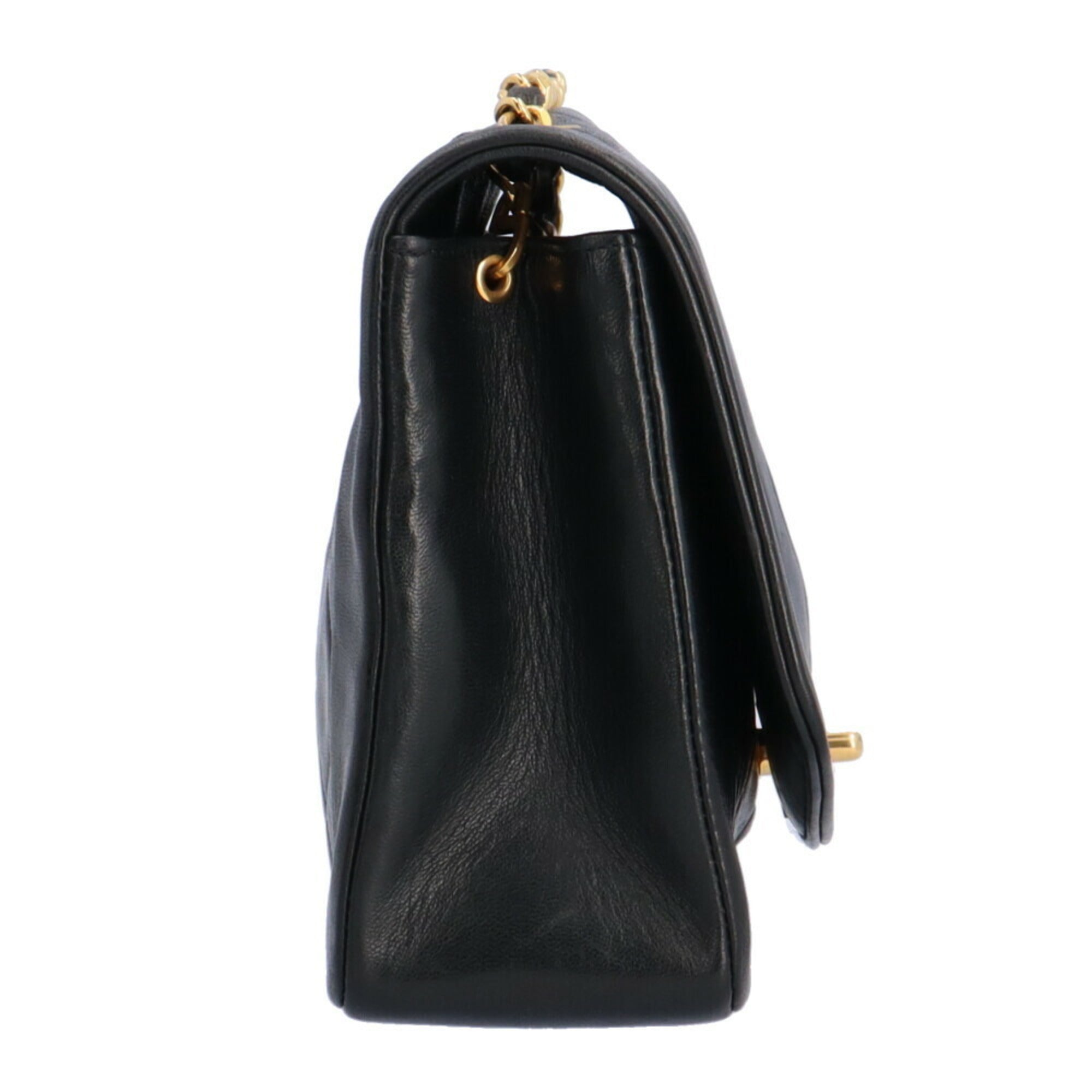 Chanel Vintage Quilted Leather Shoulder Bag