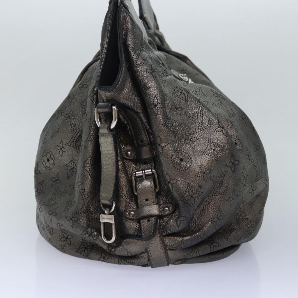 Louis Vuitton Monogram Punching Mahina Xl Tote Bag Bronze