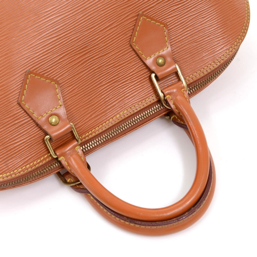 Louis Vuitto Alma Kenyan Fawn Epi Leather Handbag