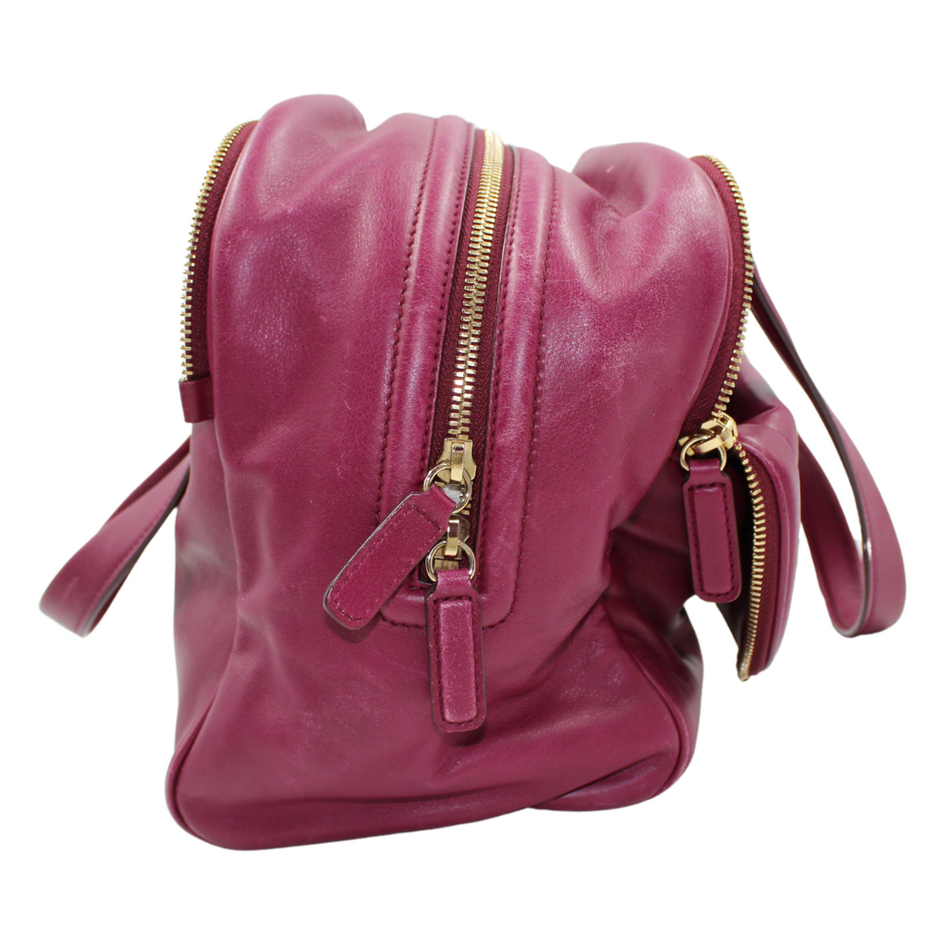 Jimmy Choo Justine Leather Handle Bag