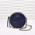 Glami Marmont Mini Round Shoulder Bag Blue For Women 7in/18cm Glami
