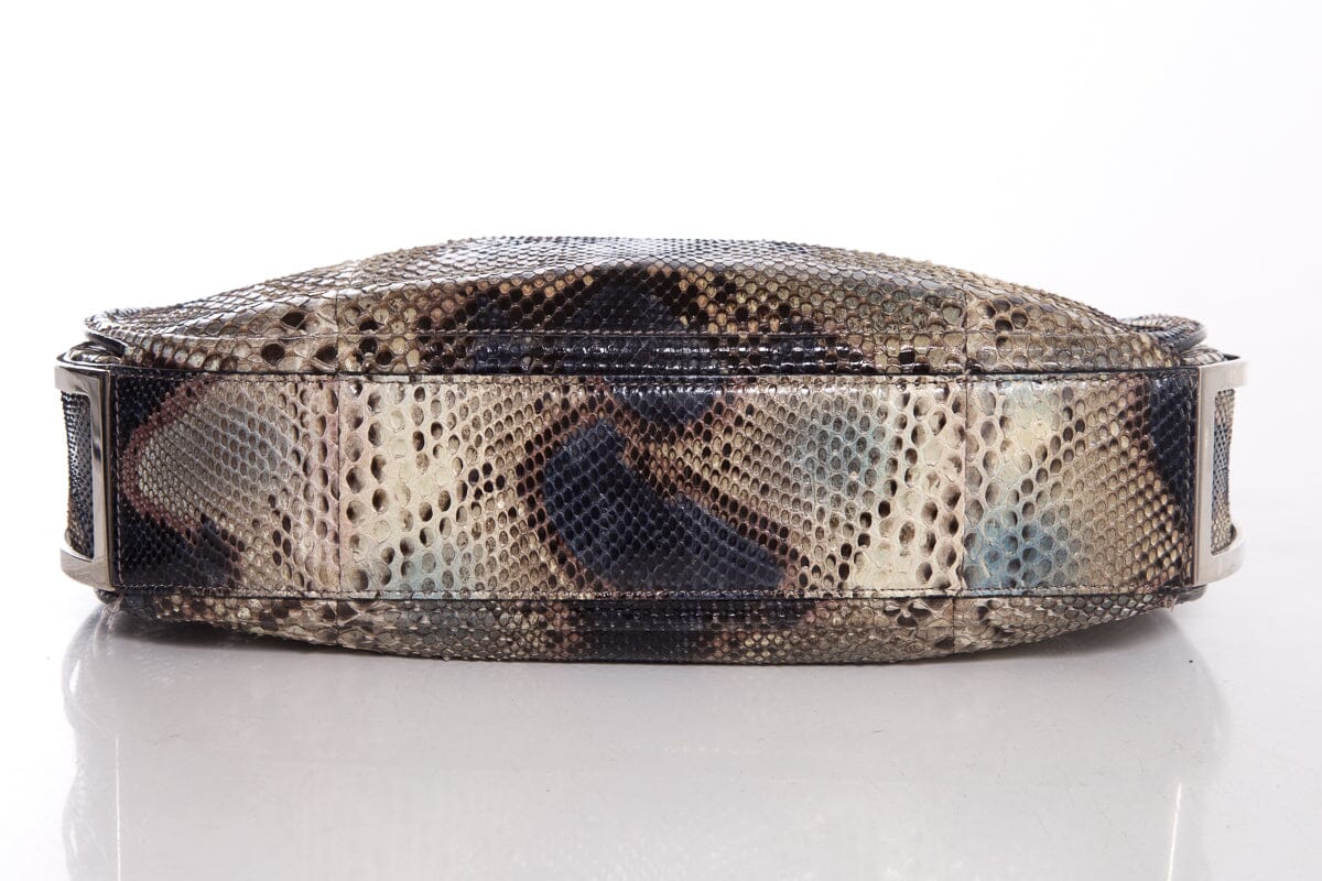 Salvatore Ferragamo Snakeskin Shoulder Bag