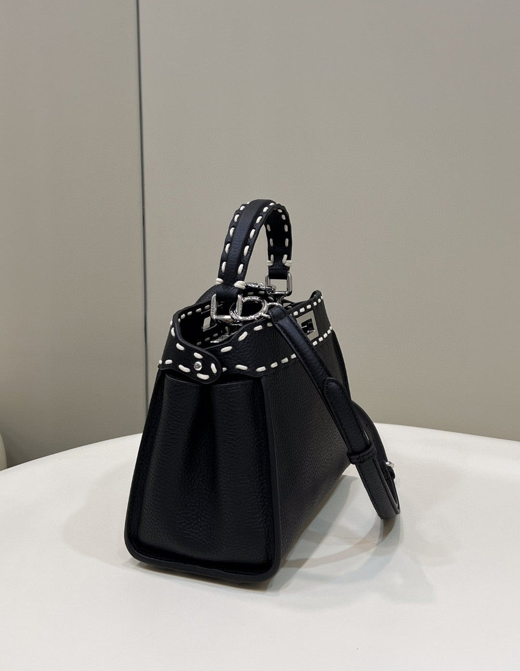 FI GlamI Small Black Bag For Woman 23cm/9in