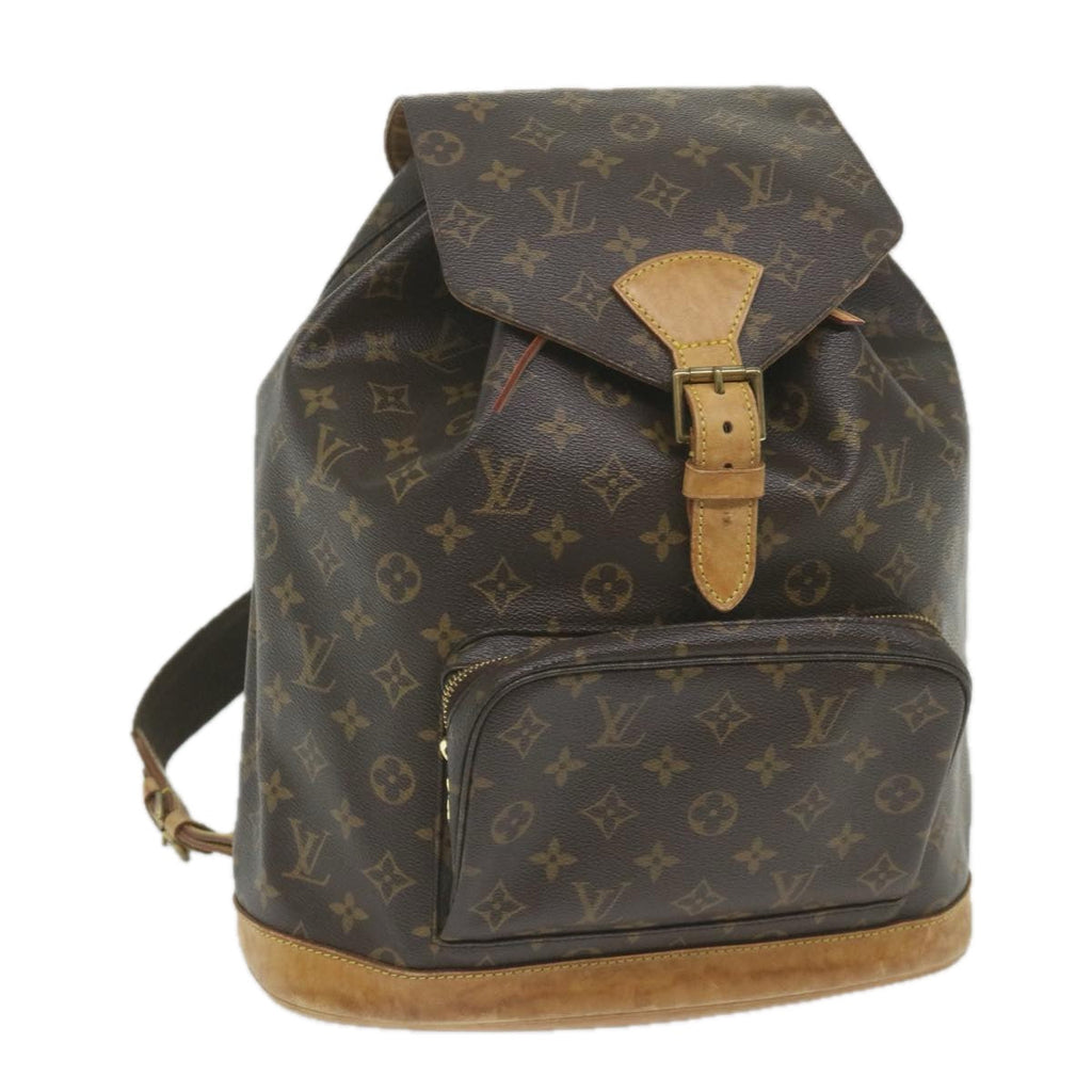 Louis Vuitton Montsouris  Canvas Backpack Bag ()