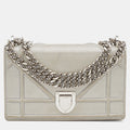Dior Shimmering Leather Mini Diorama Crossbody Bag
