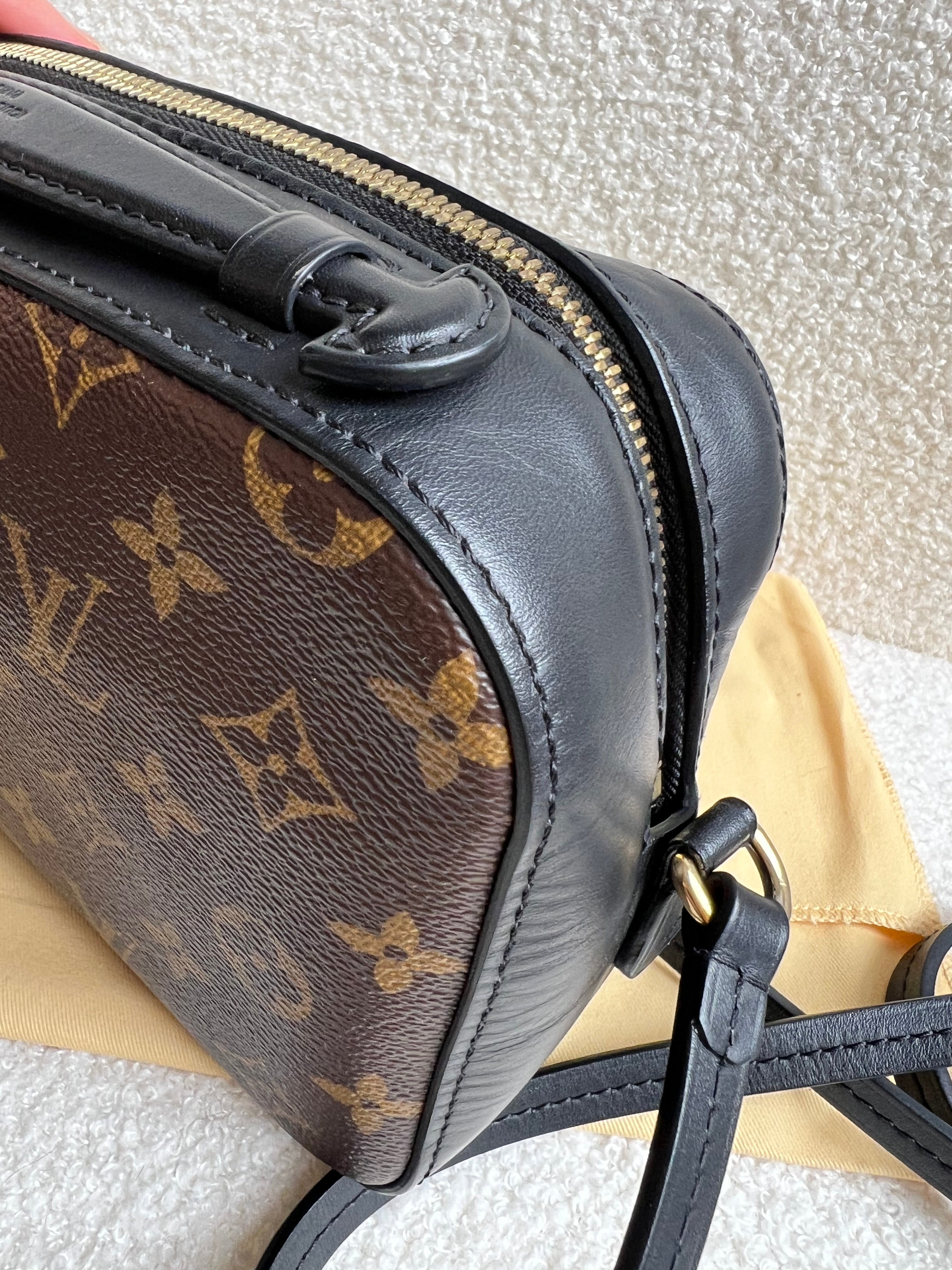 Louis Vuitton Saintonge Black and Monogram
