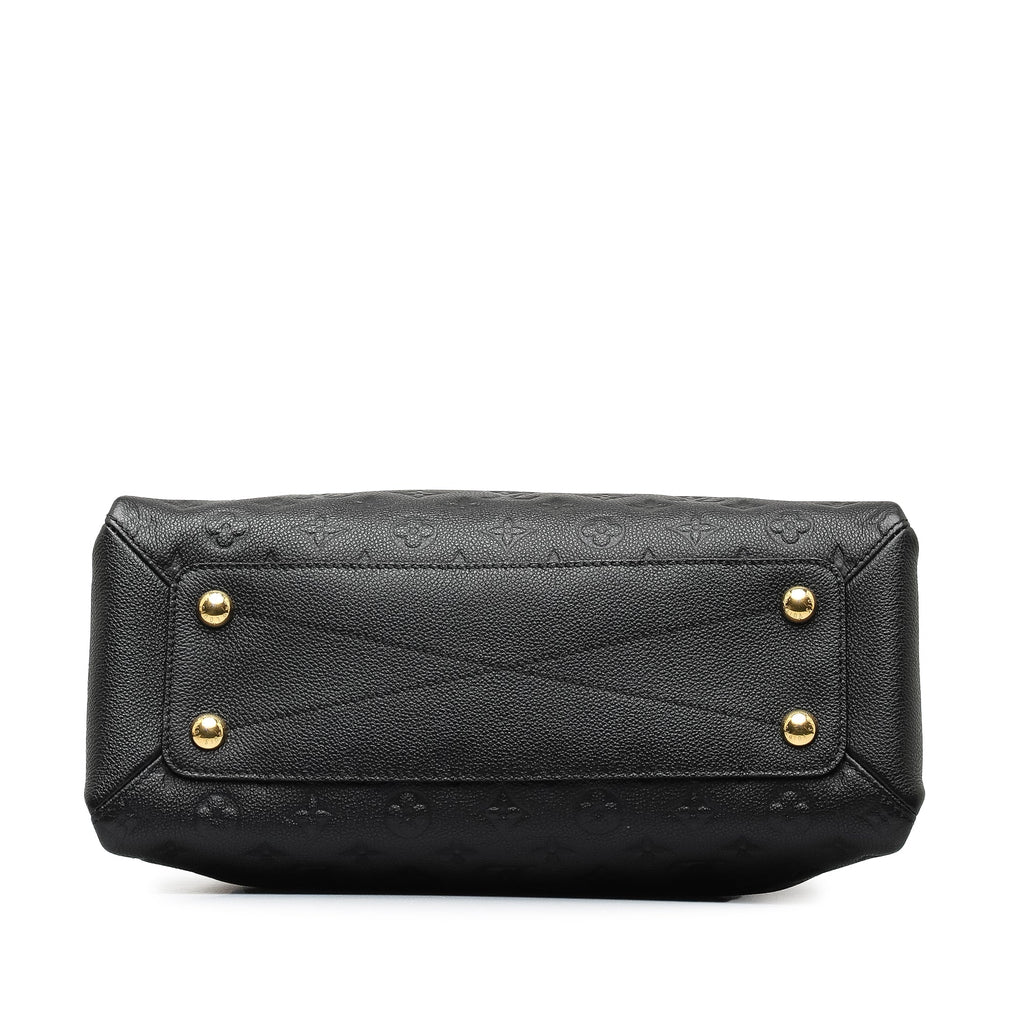Black Louis Vuitton Monogram Empreinte Vosges MM Satchel